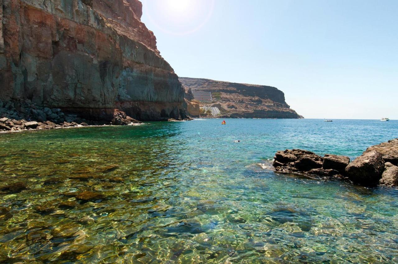 Luxury Beachfront Mogan Puerto De Mogan Exterior foto